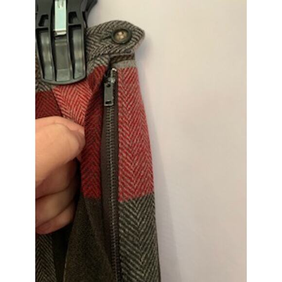 Century of Boston Vintage All Wool Pleated Skirt 28 Waist - Picture 3 of 5